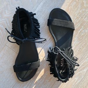 MIA fringe sandals